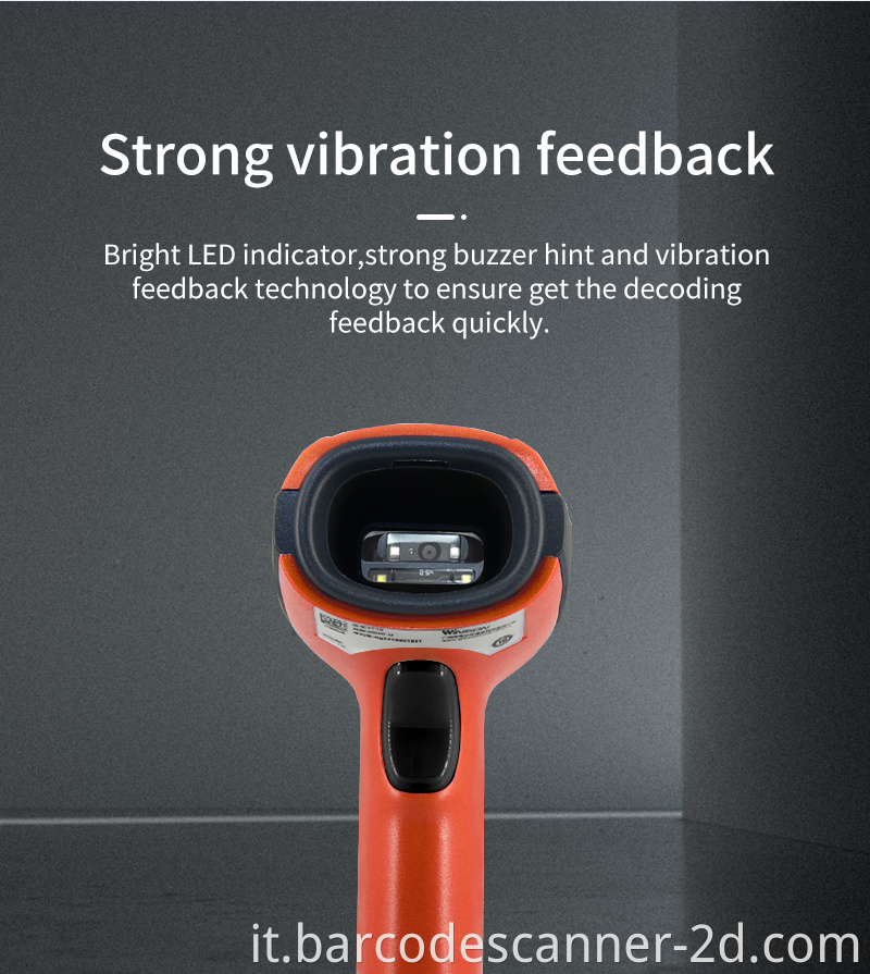 Low Cost Industrial 1D 2D Barcode Scanner 